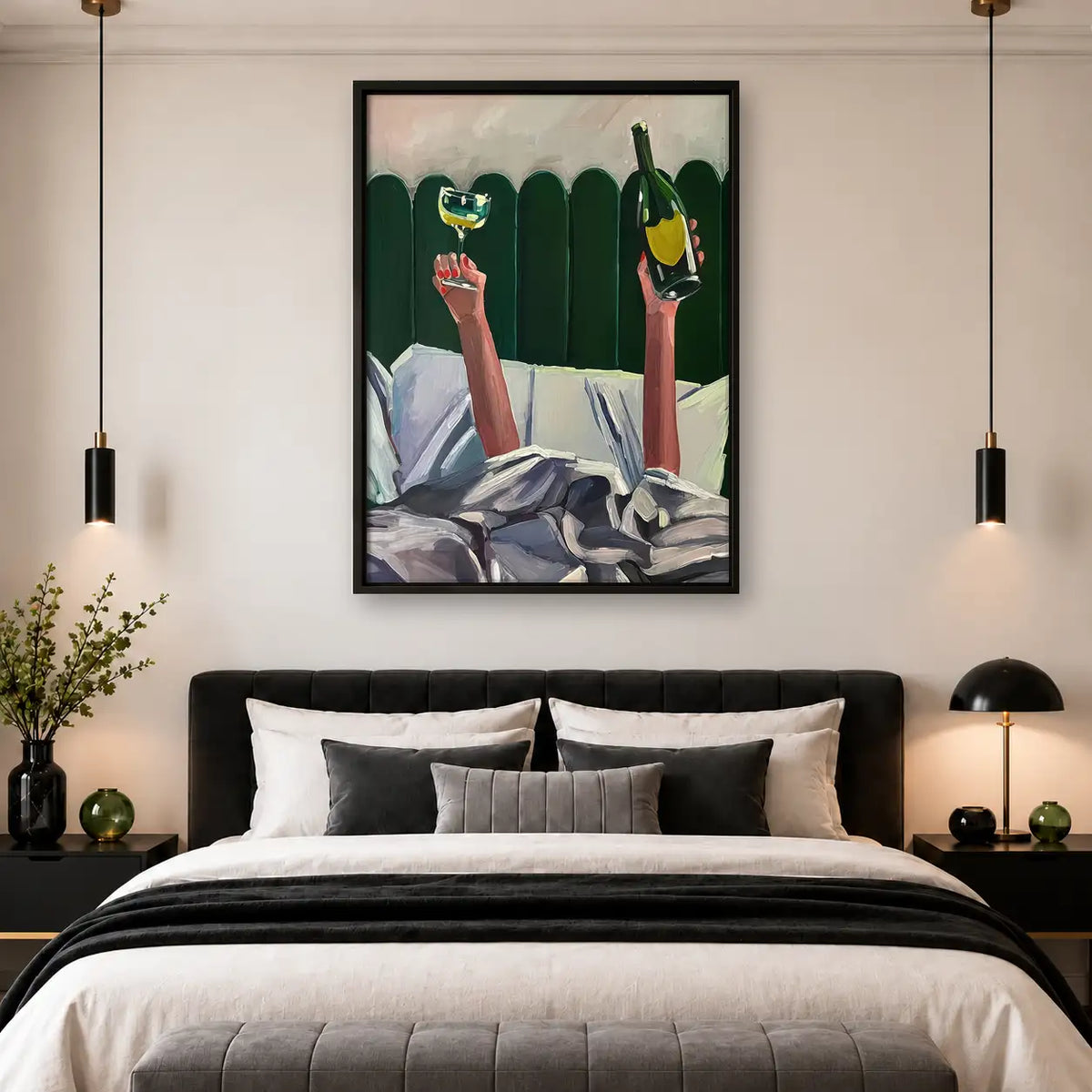Cocktails by the Pool Wall Art 4