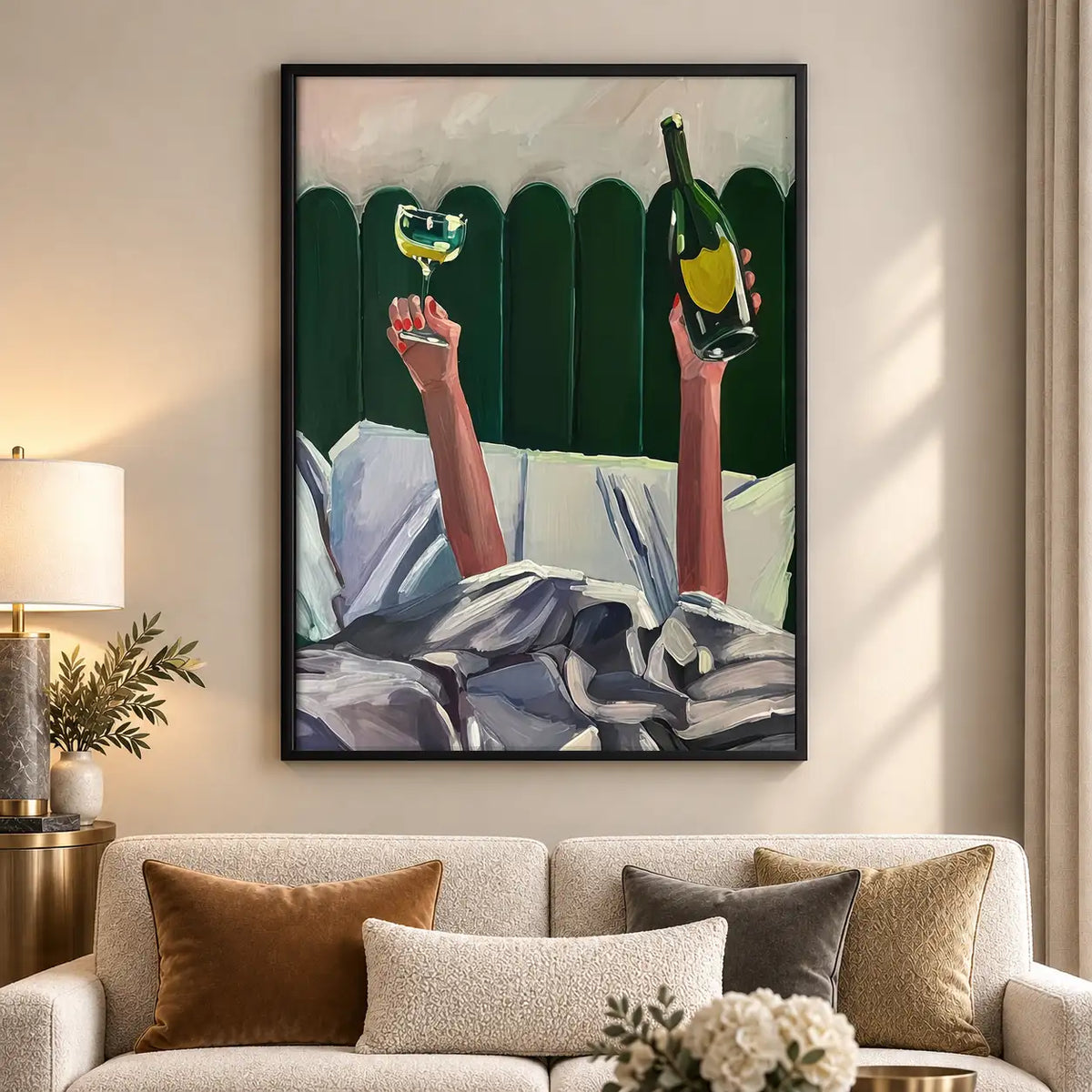 Cocktails by the Pool Wall Art 5