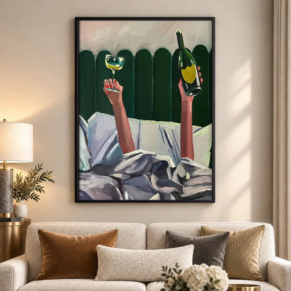 Cocktails by the Pool Wall Art 5