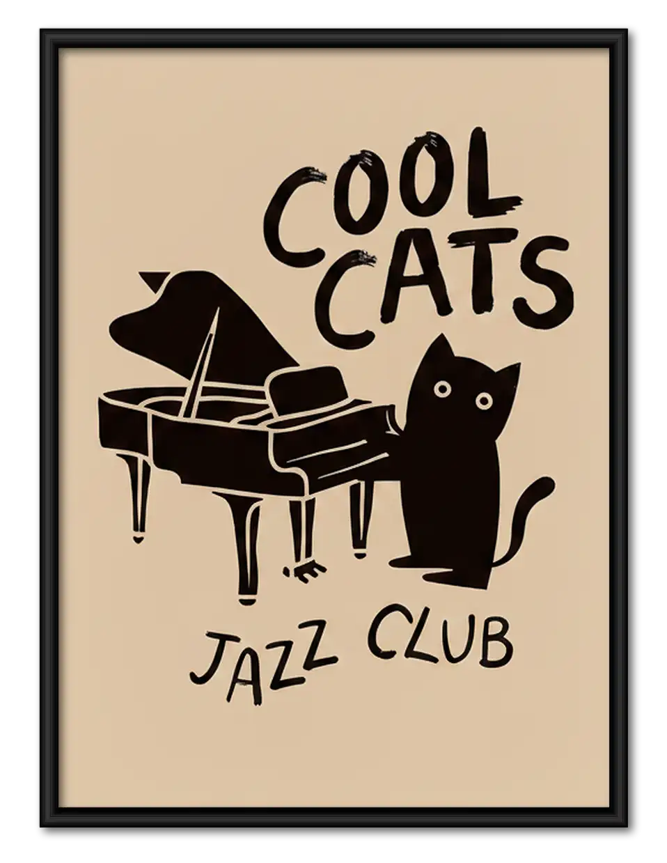 Cool Cats Jazz Club Wall Art 1