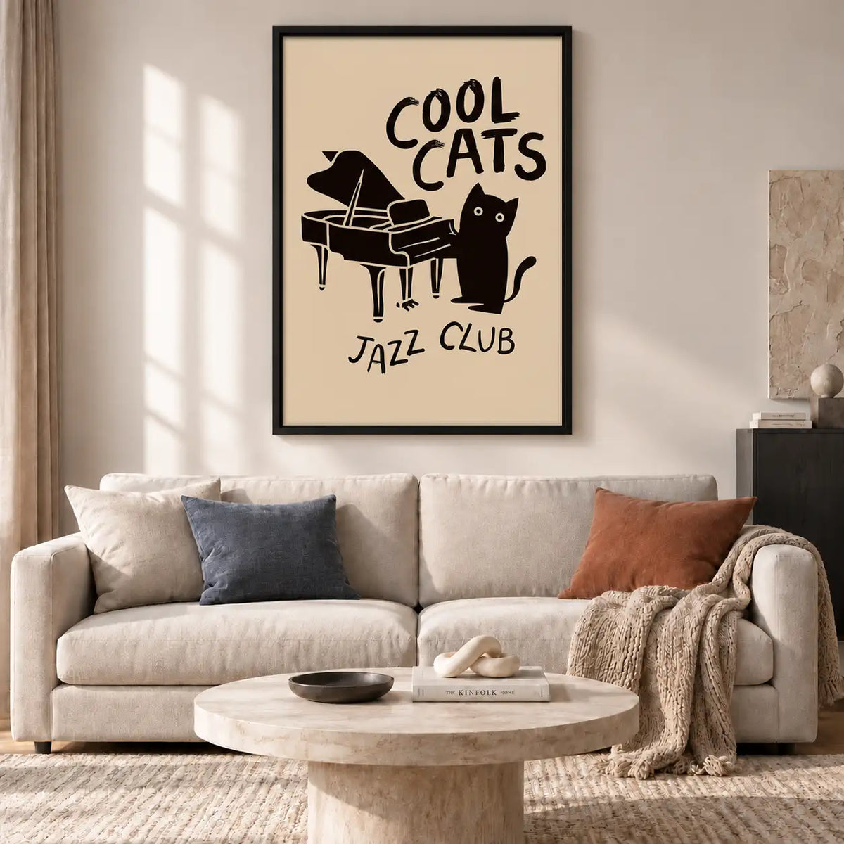 Cool Cats Jazz Club Wall Art 2