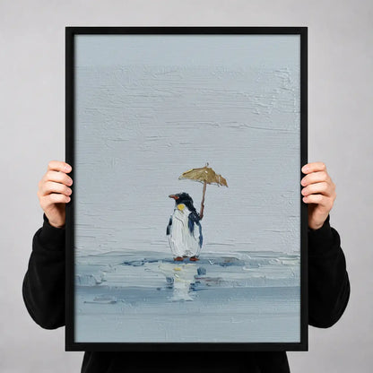 Couple Walking Beneath Umbrella Wall Art 3