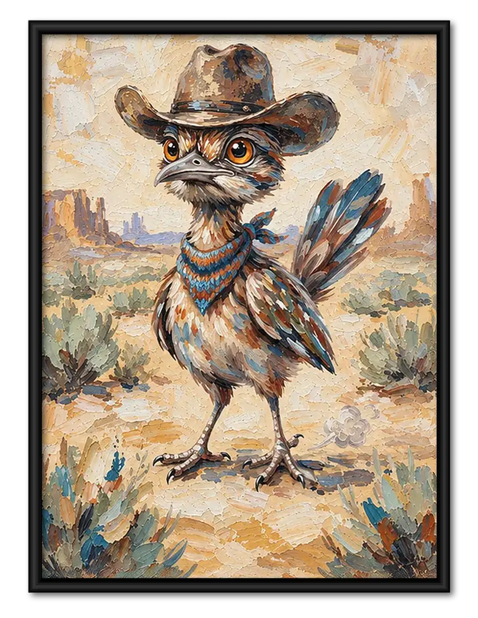 Cowboy Mouse with Arrows Wall Art 1