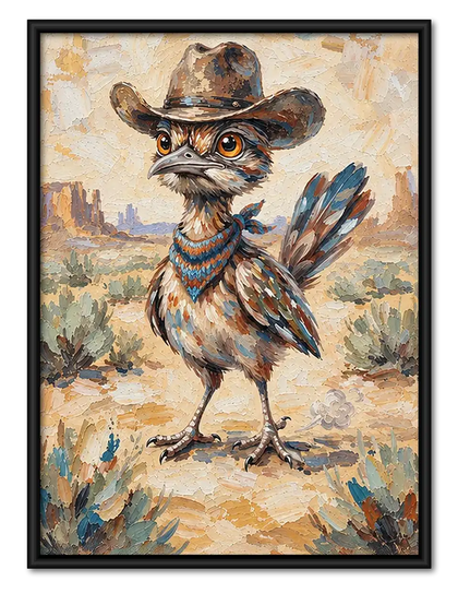 Cowboy Mouse with Arrows Wall Art