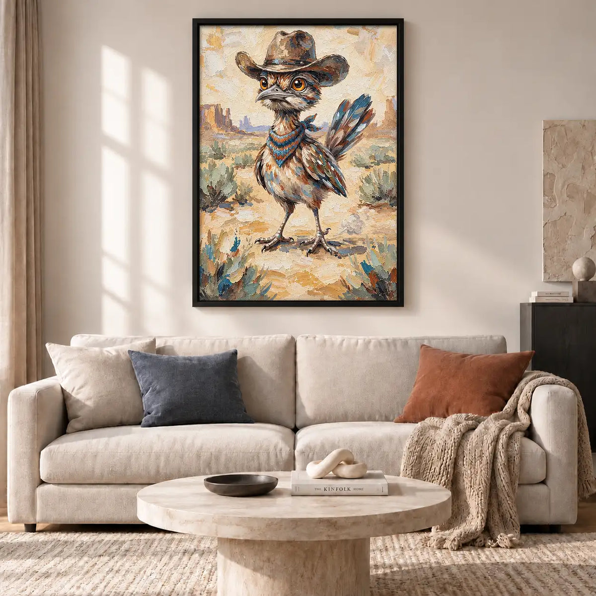 Cowboy Mouse with Arrows Wall Art 2