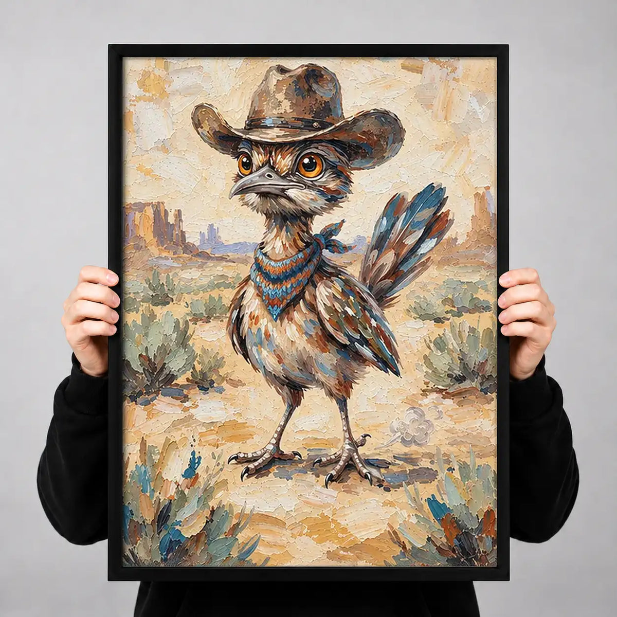 Cowboy Mouse with Arrows Wall Art 3
