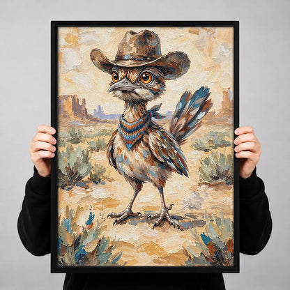 Cowboy Mouse with Arrows Wall Art 3