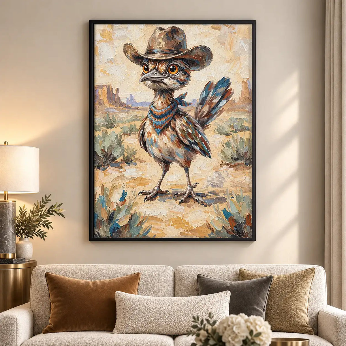 Cowboy Mouse with Arrows Wall Art 5