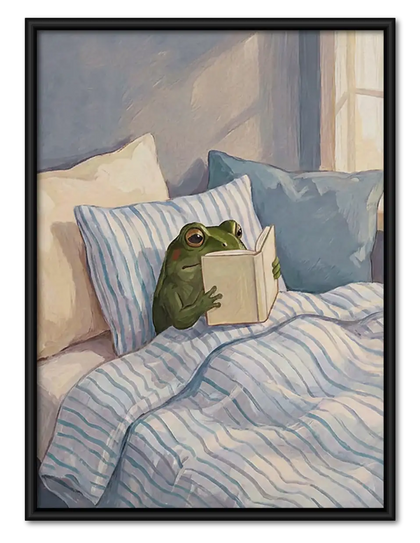 Cozy Breakfast in Bed Wall Art