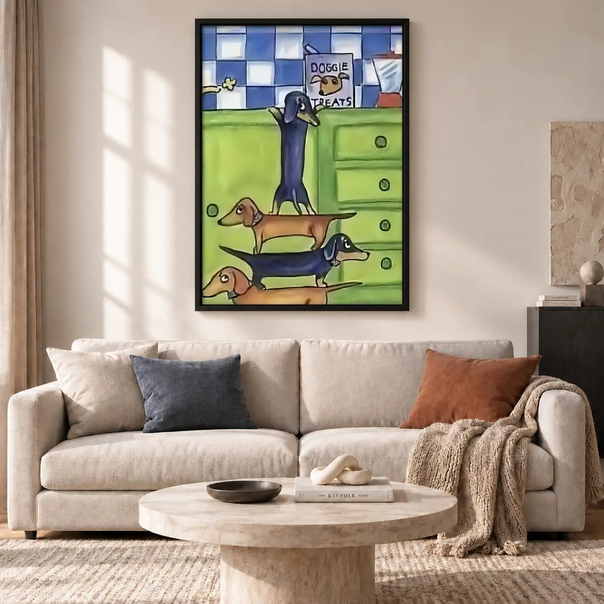 Dachshund Doggie Treat Shop Wall Art 2