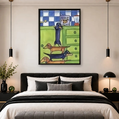 Dachshund Doggie Treat Shop Wall Art 4