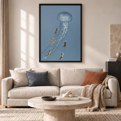 Deep Sea Jellyfish Adventure Wall Art 2