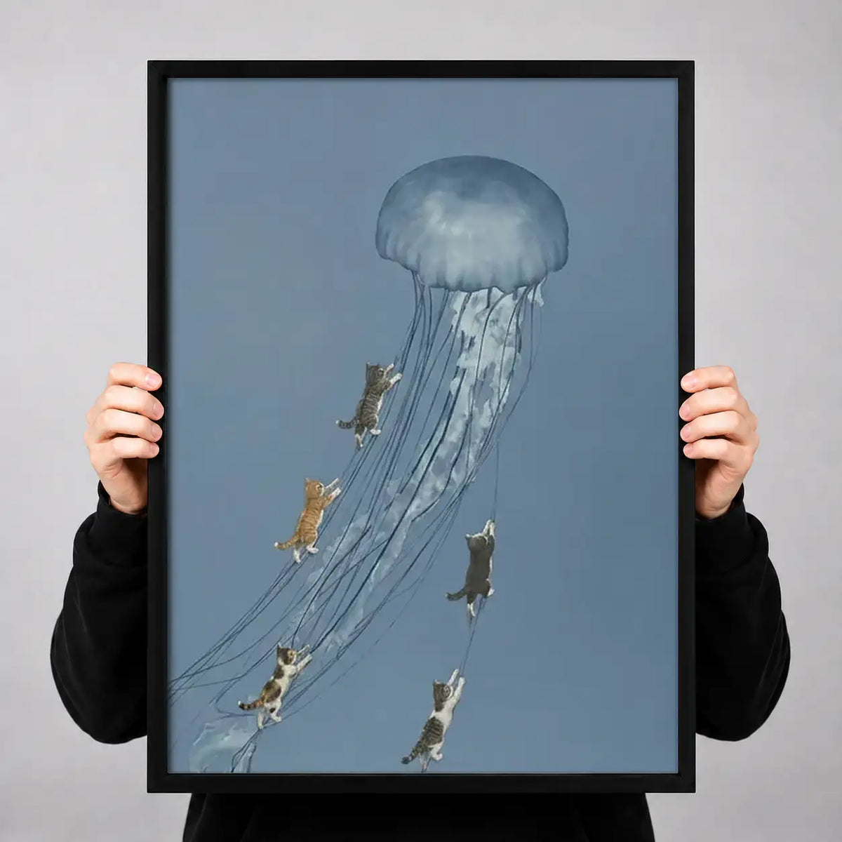 Deep Sea Jellyfish Adventure Wall Art 3