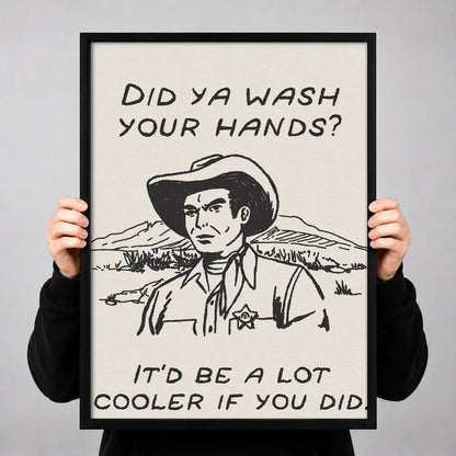 Did You Wash Your Hands Wall Art 3
