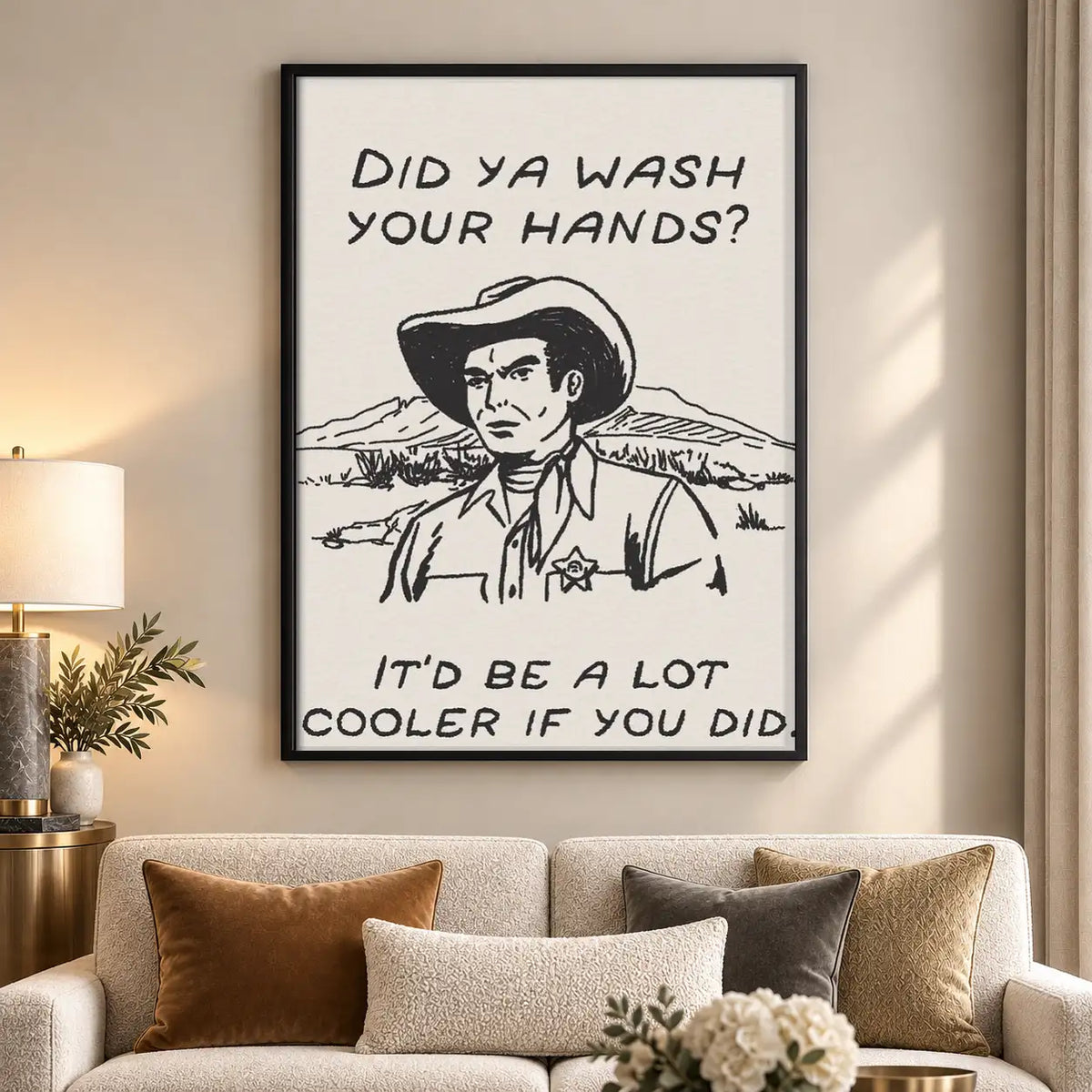 Did You Wash Your Hands Wall Art 5