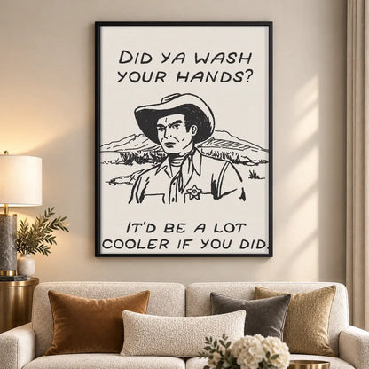 Did You Wash Your Hands Wall Art 5