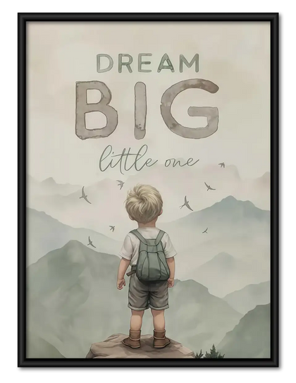 Dream Big Little One Wall Art