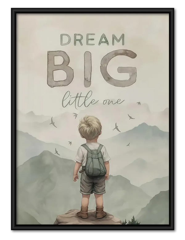 Dream Big Little One Wall Art