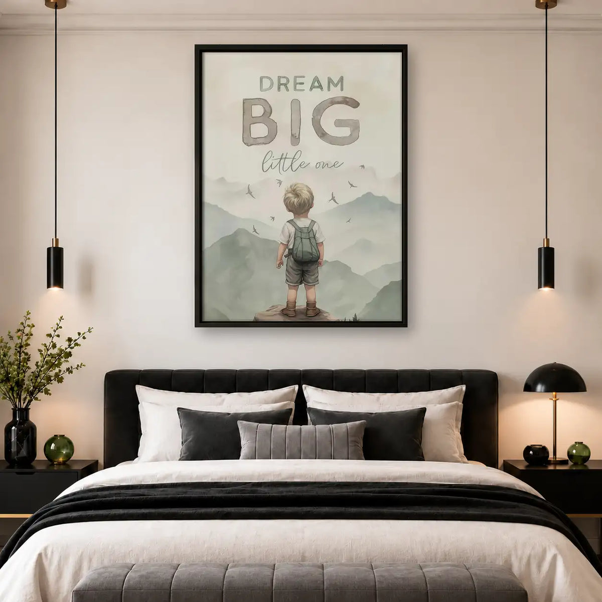 Dream Big Little One Wall Art 4