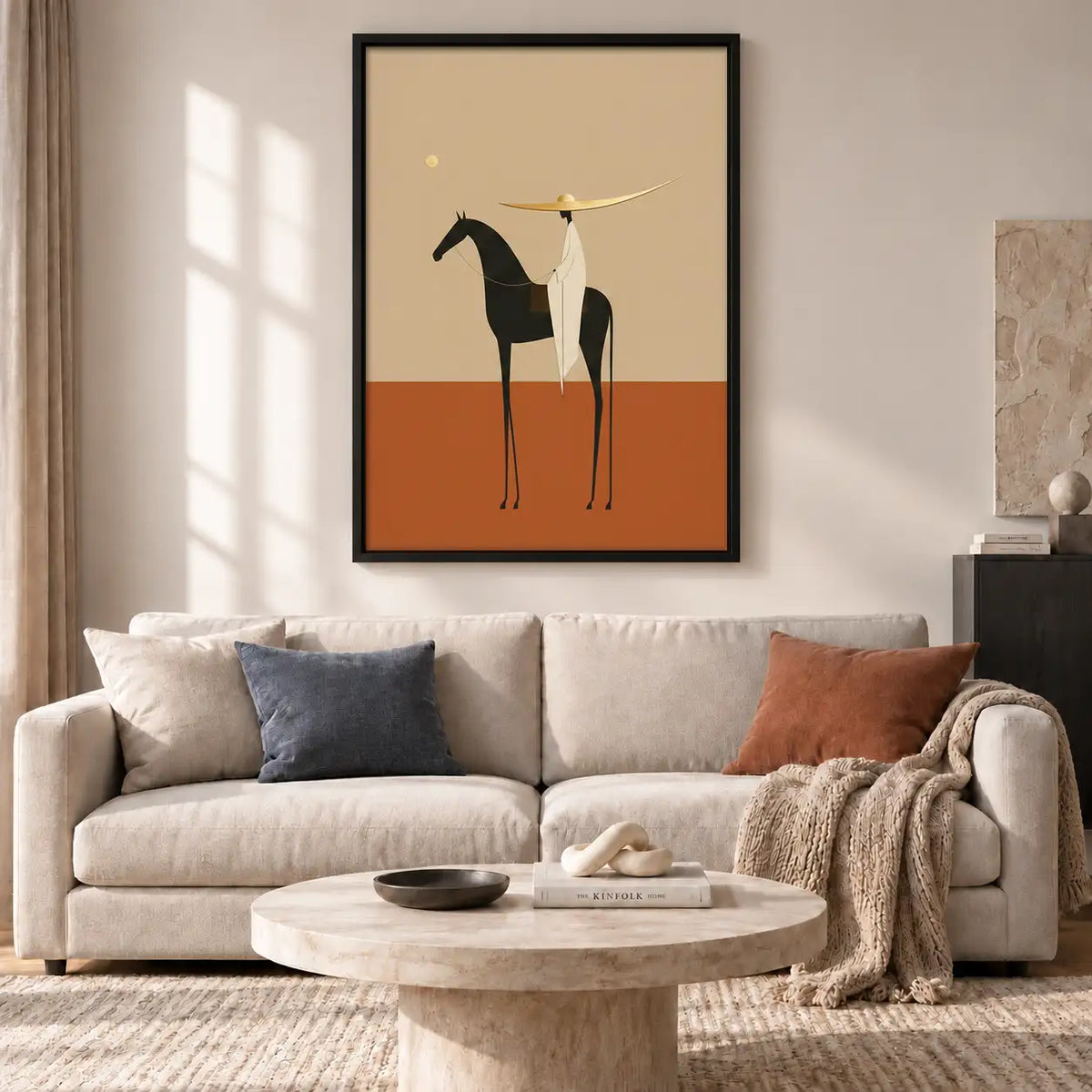 Elegant Greyhound with Tiny Umbrella Wall Art 2