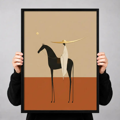Elegant Greyhound with Tiny Umbrella Wall Art 3