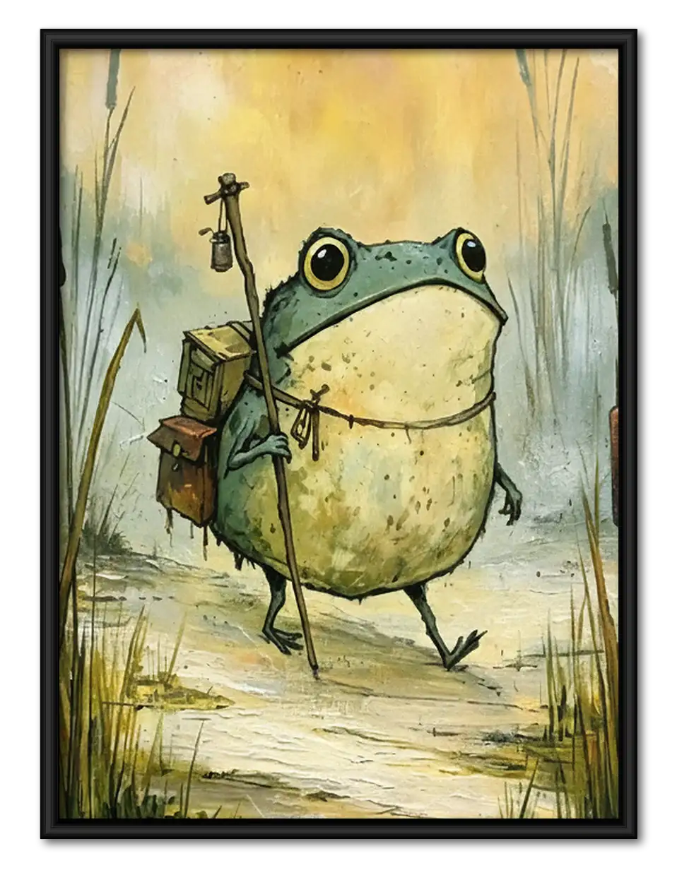 Explorer Frog Adventure Wall Art 1