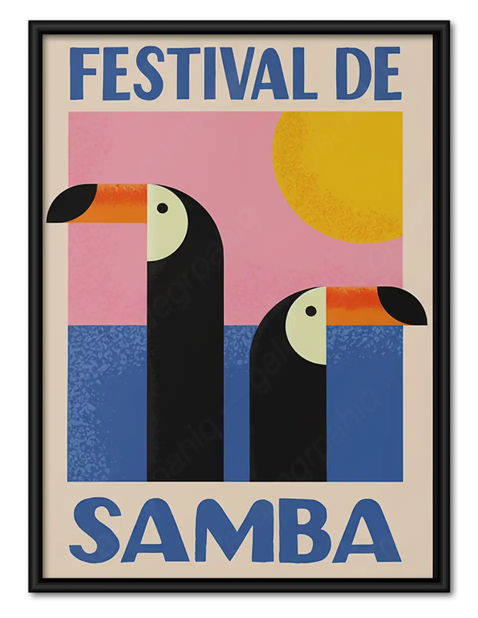 Festival de Samba Toucan Wall Art 1