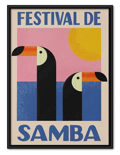 Festival de Samba Toucan Wall Art