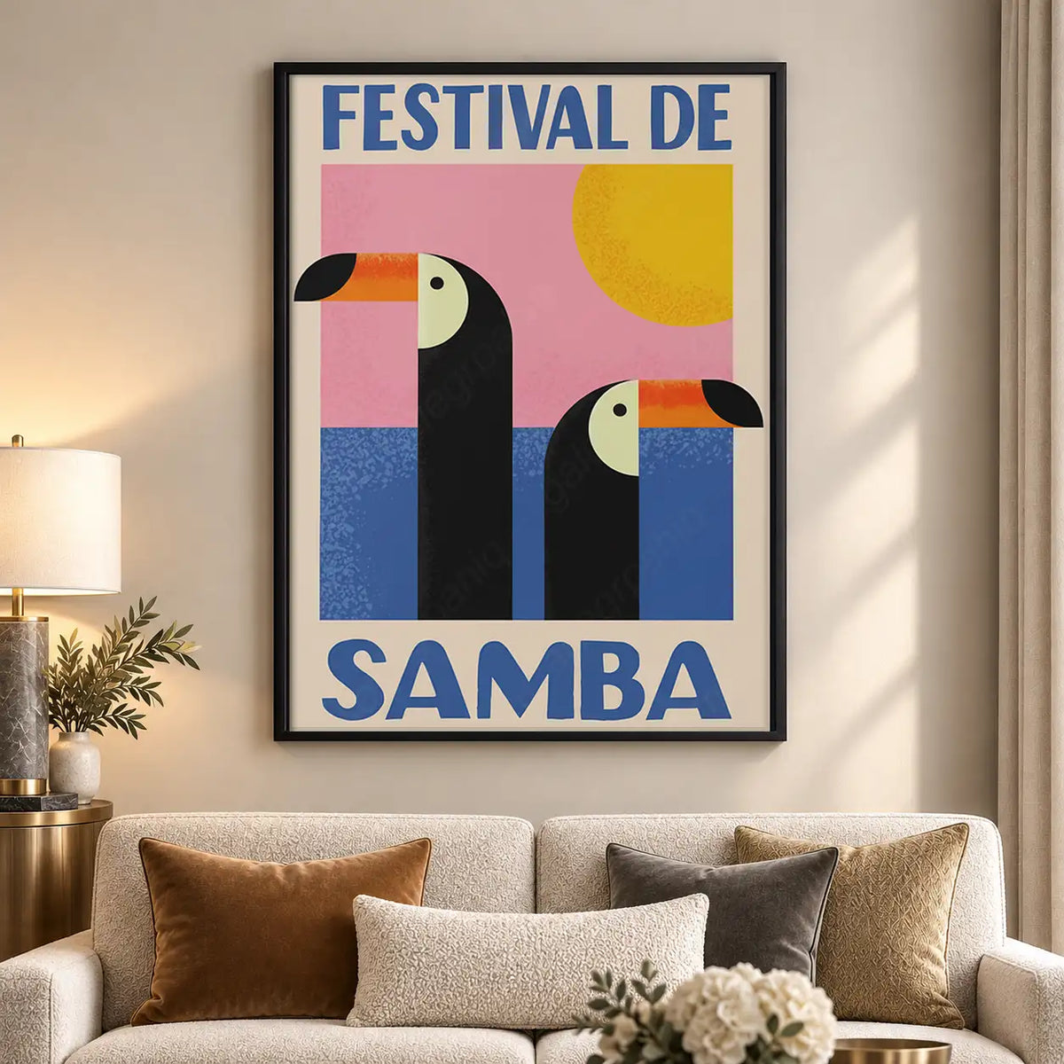 Festival de Samba Toucan Wall Art 5