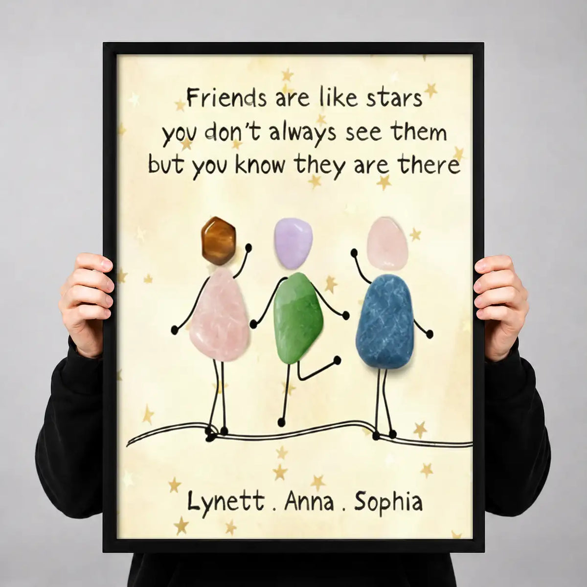Friends Are Like Stars Wall Art 3
