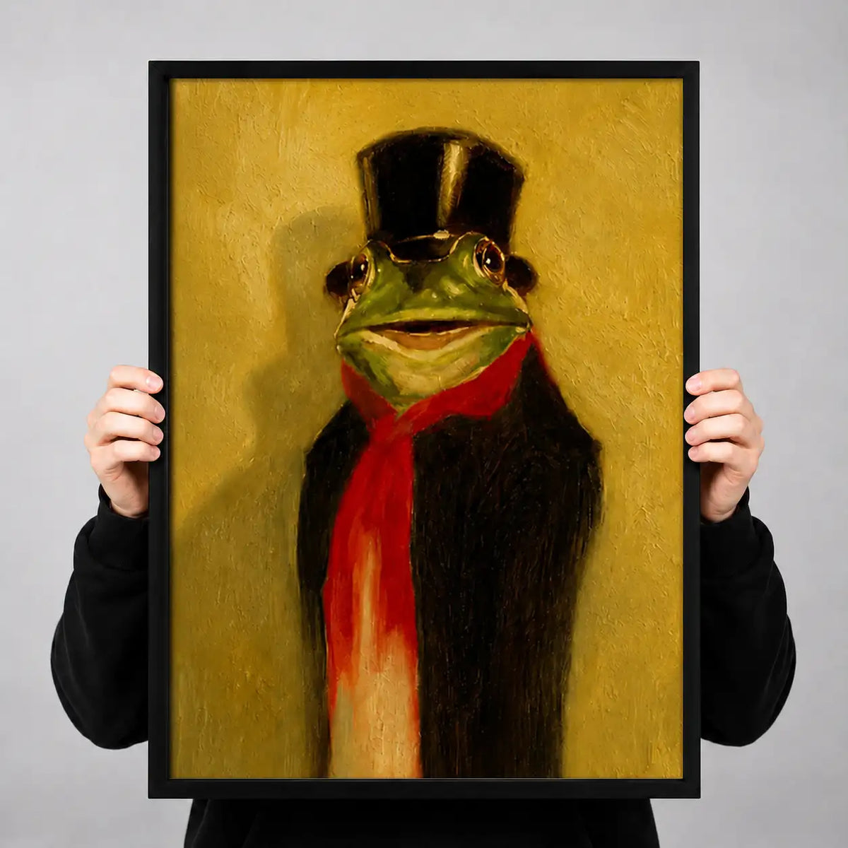 Frog Gentleman in Top Hat Wall Art 3