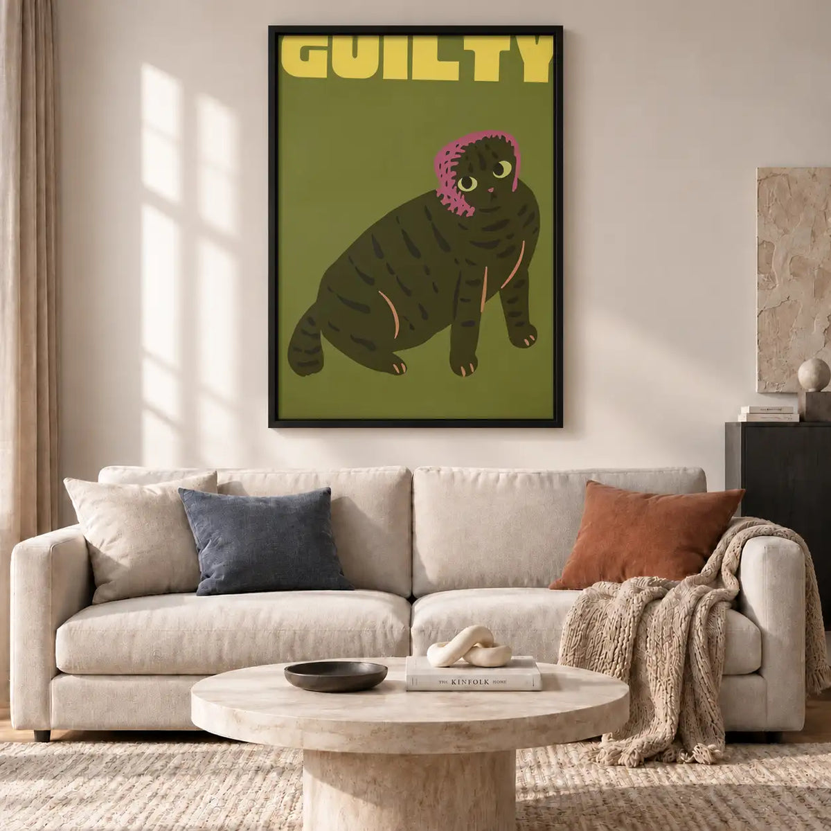 Guilty Walrus Typography Wall Art 2