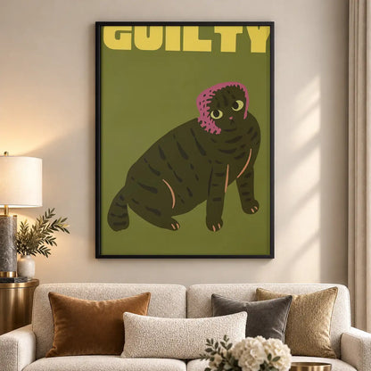 Guilty Walrus Typography Wall Art 5
