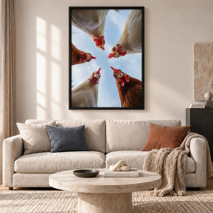 Hands Raising Cocktail Toast Wall Art 2