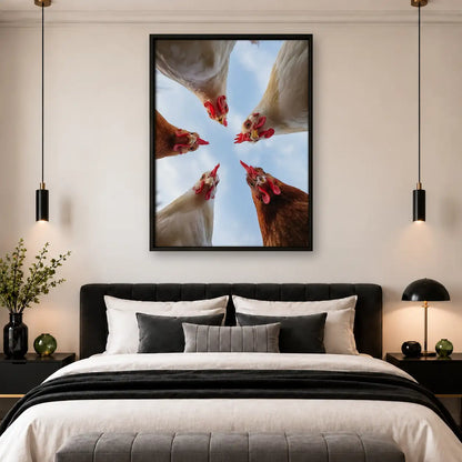 Hands Raising Cocktail Toast Wall Art 4