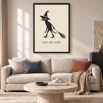 Hex You Later Witch Wall Art 2