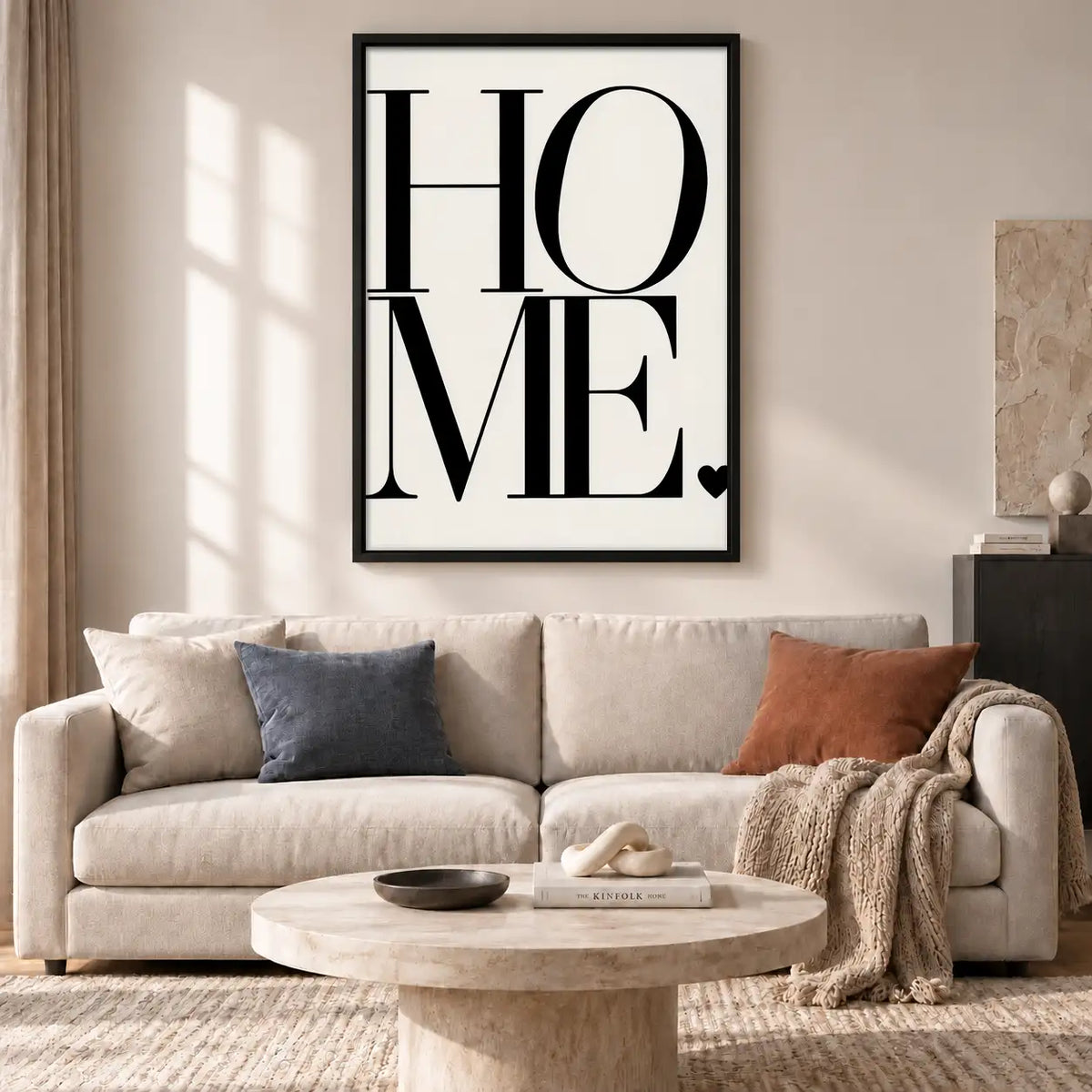 Home Minimal Typography Wall Art 2
