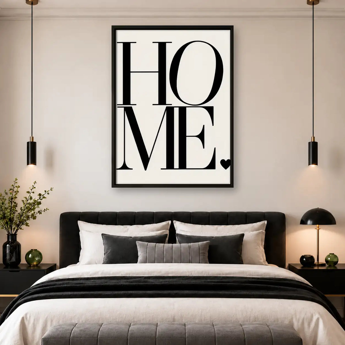 Home Minimal Typography Wall Art 4