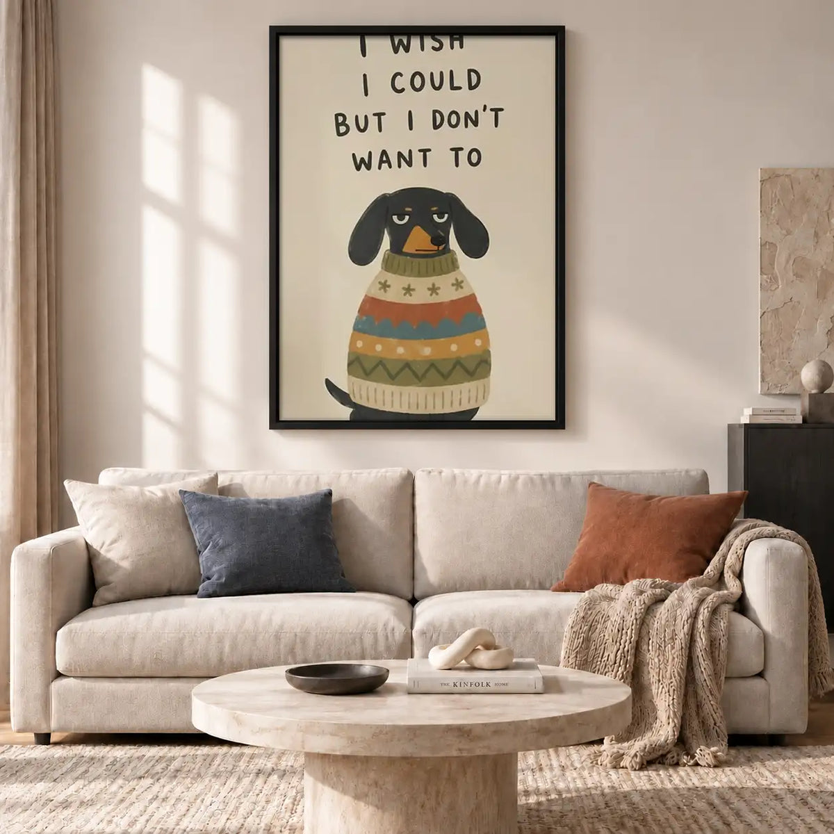 I Wish I Could Dog Wall Art 2