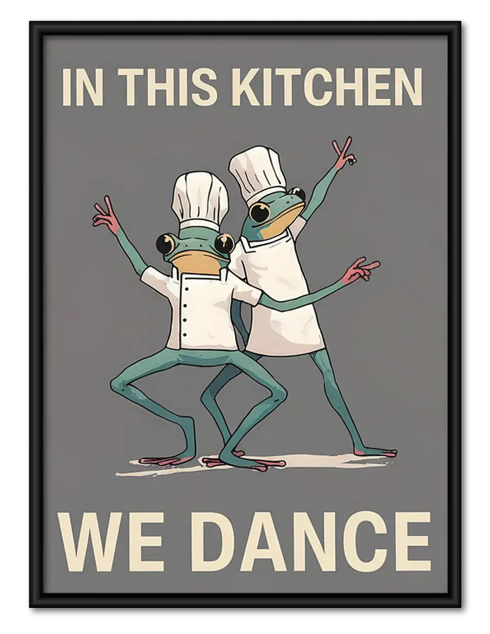 In This Kitchen We Dance Wall Art 1
