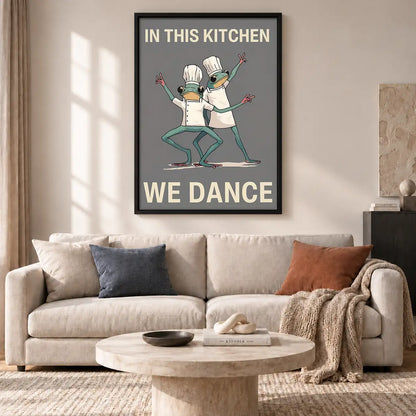 In This Kitchen We Dance Wall Art 2