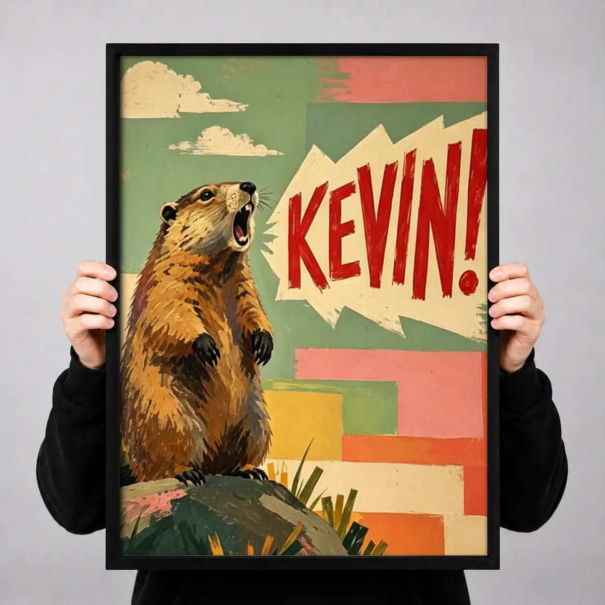 Kevin Beaver Comic Poster Wall Art 3