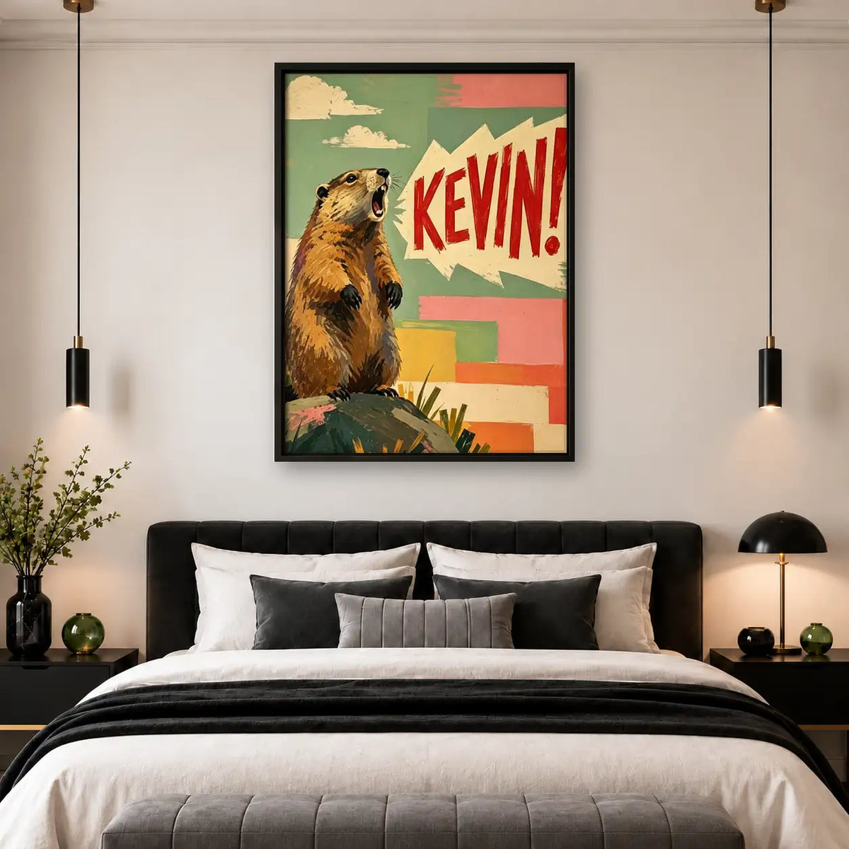 Kevin Beaver Comic Poster Wall Art 4
