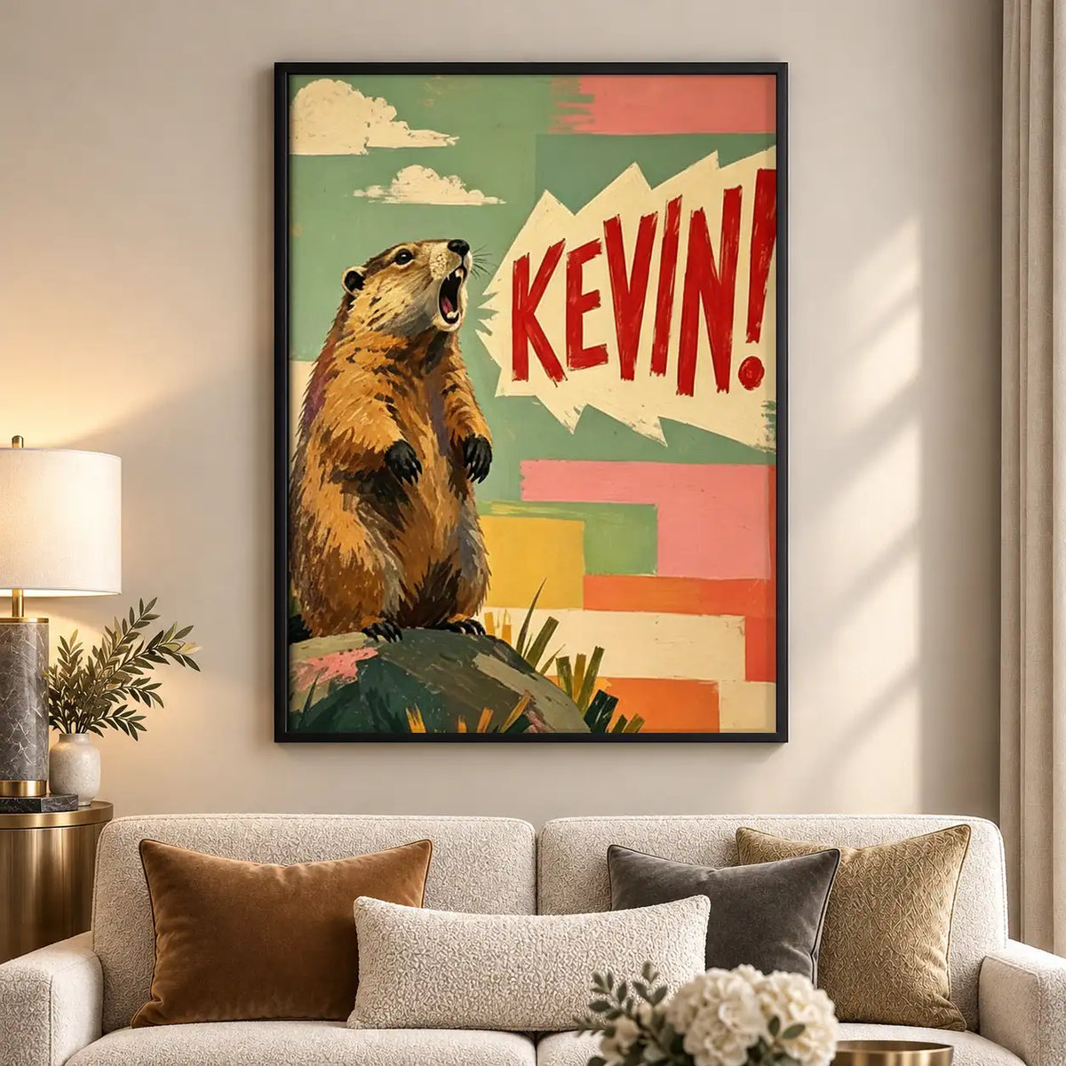 Kevin Beaver Comic Poster Wall Art 5