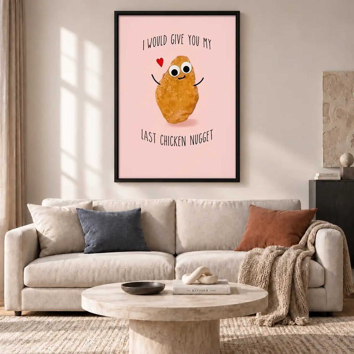 Last Chicken Nugget Love Wall Art 2