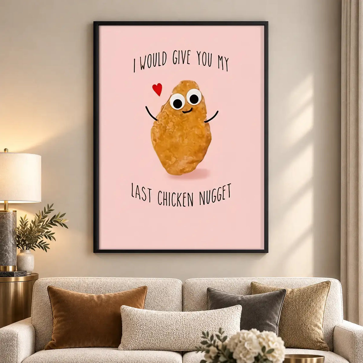 Last Chicken Nugget Love Wall Art 5