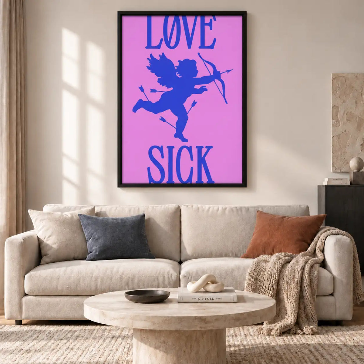Love Sick Cupid Pop Art Wall Art 2