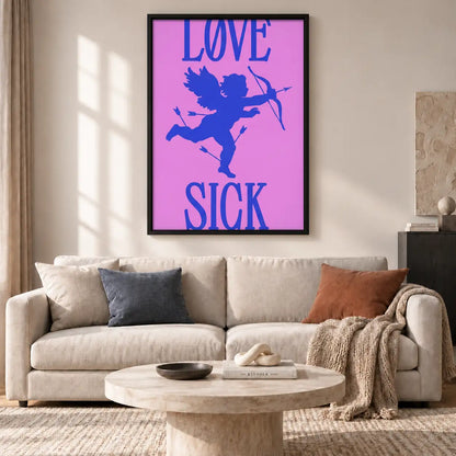 Love Sick Cupid Pop Art Wall Art 2