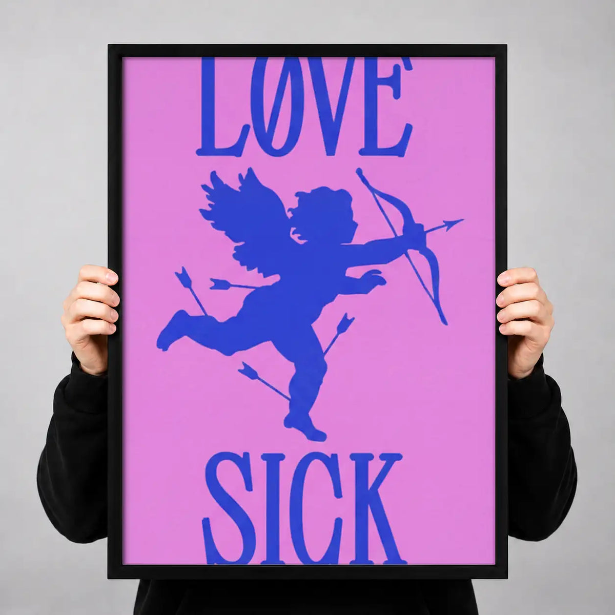 Love Sick Cupid Pop Art Wall Art 3