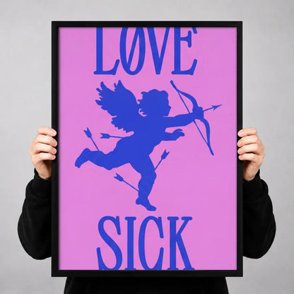 Love Sick Cupid Pop Art Wall Art 3